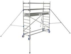 Tubesca-Comabi Cross 250 alumínium gurulóállvány, munkamagasság: 3, 85 m