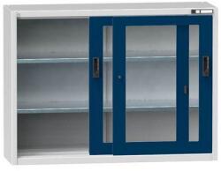 POLAK Szerszámszekrény SP2-002S, 1350 x 405 x 1000 mm, szürke-sötétkék