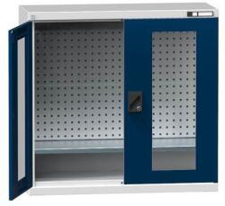 POLAK Szerszámszekrény SK2-004S, 1044 x 405 x 1000 mm, szürke-sötétkék