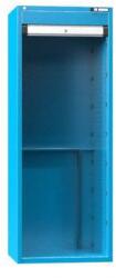 POLAK NC szekrény redőnnyel, 36x27D felszerelés nélkül, kék