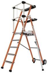 Tubesca-Comabi Sherpa Fiber üvegszálas munkaállvány, 5 fokos