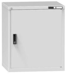 POLAK Fiókos szekrény ZD1, 731 x 600 x 840 mm, szürkésszürke