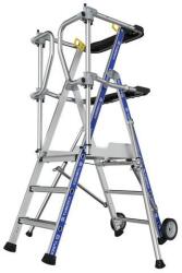 Tubesca-Comabi Sherpamatic Saloon alumínium munkaállvány, 3 fokos