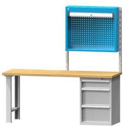 POLAK Szekrény rolós függönnyel az oszlopok között, kék