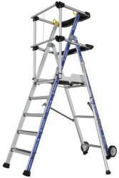 Tubesca-Comabi Sherpamatic alumínium munkaállvány, 5 fokos