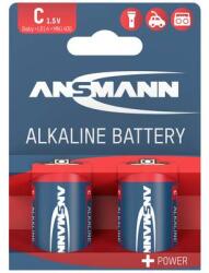 ANSMANN Babyelem LR14 Red-Line Alkáli mangán 1.5 V 2 db (1513-0000) (1513-0000) (1513-0000)