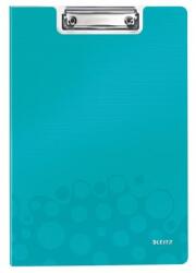 Leitz WOW Clipfolder with cover vágólap A4 Fém, Polifóm Kék (41990051) (41990051)