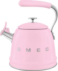 Smeg Чайник със свирка 50's Style пастелно розов (WKF01PK)