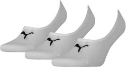 PUMA Zokni Puma Footie 3 Pack, Fehér, Unisex 39 fehér