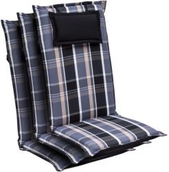 Blumfeldt Elbe, kárpitozott alátét, székpárna, párna állítható ülésre, kerti székre, dralon, 50 x 120 x 8 cm (CPT10_10269911-3_)