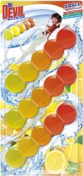 Dr. Devil WC bicolor (3 db/bli) Citrom
