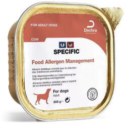 SPECIFIC CDW Food Allergy Management 300g - hipoallergén kutya alutálcás eledel