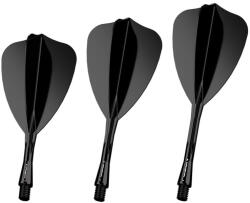 Winmau Darts toll és szár egyben Winmau Fusion Arrow, fekete toll és közepes szár
