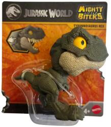 Mattel Jurassic World: Figurină mini Tyrannosaurus Rex cu mușcătură - Mattel (JFC86/JFC92)