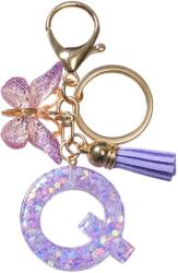 HARAHU Ábécé Kulcstartó - Q/Lila KP37911