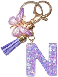 HARAHU Ábécé Kulcstartó - N/Lila KP37908