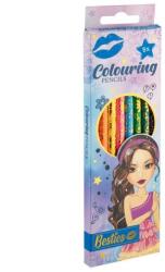 Grafix Besties lányok színesceruza készlet - 8 darabos (IMO-GF-140025)