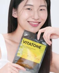RETURNU Mască cu vitamine Vitatone Facial Sheet Mask - 25 g / 1 buc Masca de fata