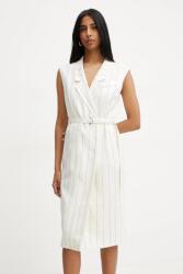 HUGO BOSS vászon ruha - bézs 42 - answear - 97 990 Ft