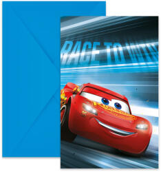  Disney Verdák Victory Is Mine party meghívó 6 db-os FSC (PNN97294) - szukits