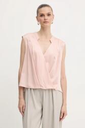 HUGO BOSS selyemblúz lila, sima, 50548238 - narancssárga 34