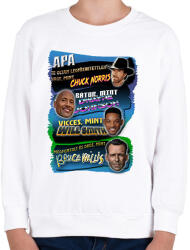 printfashion Apa - Gyerek pulóver - Fehér (17548516)