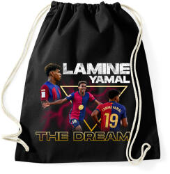 printfashion lamine yamal - Sportzsák, Tornazsák - Fekete (17543583)