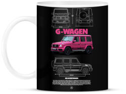 printfashion Mercedes G Wagen - Bögre - Fekete (17542479)