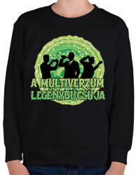 printfashion A multiverzum legénybúcsúja - Gyerek pulóver - Fekete (17535423)