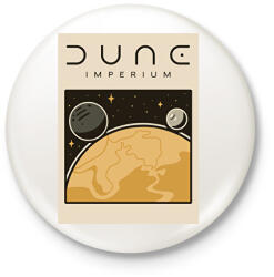 printfashion Dune: Imperium - Kitűző, hűtőmágnes - Fehér (17573588)