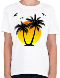 printfashion Nyári hangulat - Gyerek póló - Fehér (17534062)