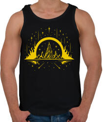 printfashion Androméda Deluxe - Férfi atléta - Fekete (17576757)