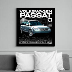 printfashion Passat oversize - Vászonkép - Fekete (17556949)