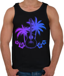 printfashion Gitáros - Férfi atléta - Fekete (17574509)