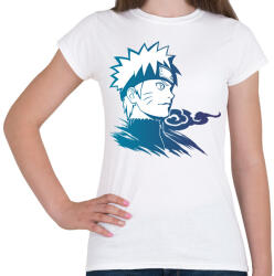 printfashion Uzumaki Naruto digital illustration, Naruto Uzumaki Minato Na - Női póló - Fehér (17569222)
