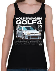 printfashion Golf 4 streetwear - Női atléta - Fekete (17556110)