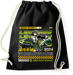 printfashion Queen of the street - Sportzsák, Tornazsák - Fekete (17582657)