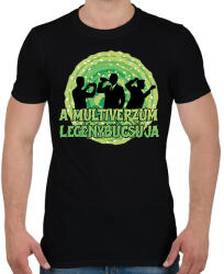 printfashion A multiverzum legénybúcsúja - Férfi póló - Fekete (17535321)