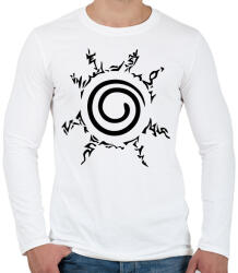 printfashion naruto - Férfi hosszú ujjú póló - Fehér (17567334)