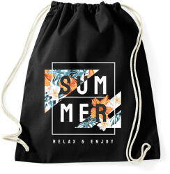 printfashion Summer relax - Sportzsák, Tornazsák - Fekete (17558433)