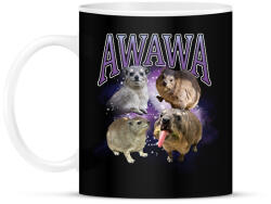 printfashion awawa - Bögre - Fekete (17532124)