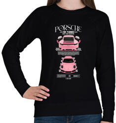 printfashion PORSCHE 911 TURBO S - Női pulóver - Fekete (17585389)