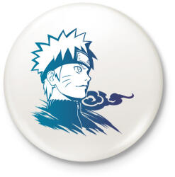 printfashion Uzumaki Naruto digital illustration, Naruto Uzumaki Minato Na - Kitűző, hűtőmágnes - Fehér (17569968)