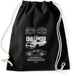 printfashion DODGE CHALLENGER - Sportzsák, Tornazsák - Fekete (17582658)