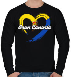 printfashion gran canaria - Férfi pulóver - Fekete (17559726)
