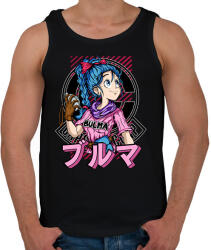 printfashion Bulma - Férfi atléta - Fekete (17538060)