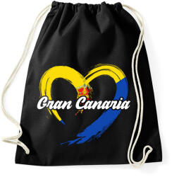 printfashion gran canaria - Sportzsák, Tornazsák - Fekete (17559908)