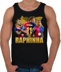 printfashion raphinha - Férfi atléta - Fekete (17552009)