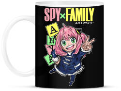 printfashion SPY FAMILY - ANYA - Bögre - Fekete (17540189)