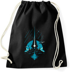 printfashion Androméda - Sportzsák, Tornazsák - Fekete (17585881)